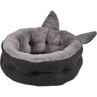 Beliani Lit Pour Animal Kepez Tissu Gris