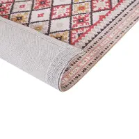 Beliani Tapis en coton multicolore 80 x 150 cm ANADAG (80 x 150 cm)