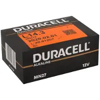 Duracell MN27 pile domestique Batterie à usage unique Alcaline