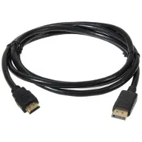 SBOX DP-HDMI M/M 2m DP-HDMI-2 (2 m), Câble vidéo, Noir