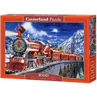Castorland Puzzle Le Père Noël Arrive Bientôt en Ville - 1000 pièces