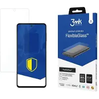 3mk Protection hybrid glass Flexible 2.5D for Samsung Galaxy M52 5G (1 pcs, Samsung Galaxy M52 5G), Téléphone portable : film de protection, Transparent