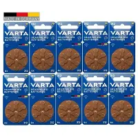 Varta 10x 70258 Pile Acoustic Special PR41 (312), 6 pièces sous blister - Pile bouton Zinc Air, 1,45 V pour appareils auditifs