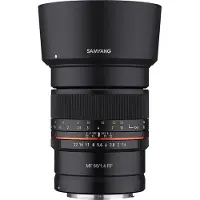 Samyang Objectif MF 85mm F1.8 Z Nikon Sac à Dos Loisir, 103 cm, Noir (Schwarz)