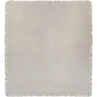 Beliani Couvre-Lits Hatton Coton 200 X 220 Cm Taupe