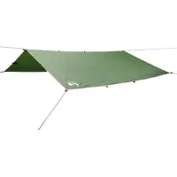 vidaXL Tarp Vert 500x294 cm Imperméable à l'eau