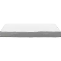 Beliani Sac matelas 140 x 200 cm déhoussable avec poignées mémoire garnissage mi-dur