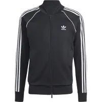 Adidas Originals Veste de survêtement 'Adicolor Classics Sst' noir / blanc