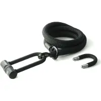 Tex-lock Eyelet U/x-lock U-lock 120cm Argenté
