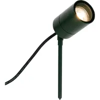 QAZQA Spot à pointes vert foncé orientable IP44 - Solo