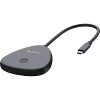 Verbatim Wireless 4K Usb-C Image Transmitter Share My Screen Noir/Noir 32147