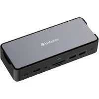 Verbatim CDS-15SSD Avec fil USB 3.2 Gen 1 (3.1 Gen 1) Type-C Noir, Gris
