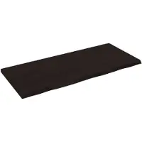 vidaXL Étagère murale marron foncé bois chêne massif traité