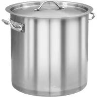 vidaXL Casserole 26 L 32x32 cm acier inoxydable