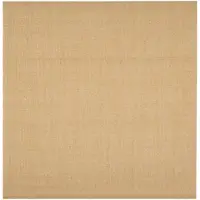 vidaXL Tapis Sisal naturel 100x100 cm