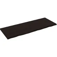vidaXL Étagère murale marron foncé bois chêne massif traité