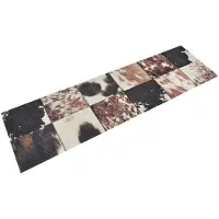 vidaXL Tapis de cuisine lavable impression peau d'animal 45x150 cm