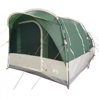 vidaXL Tente tunnel 3 personnes Vert Imperméable