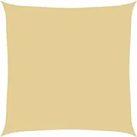 vidaXL Voile d'ombrage sable 4,5x4,5 m 100 % polyester oxford