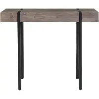 Beliani Console Adena Bois Foncé