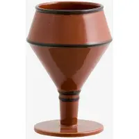 Nordal Capparis tasse à vin marron lot de 4 pièces