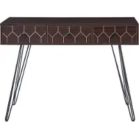 Beliani Console Malsala Bois Foncé