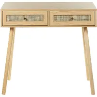 Beliani Console Odell Bois Clair