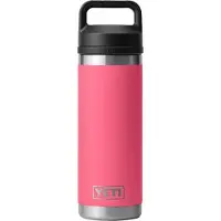 Yeti Rambler Bottle 18oz Chug Cap, Tropical Pink, bouteille thermos avec bouchon chug, 532 ml
