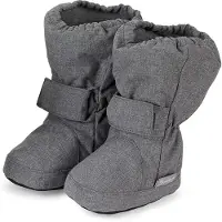 Sterntaler Baby-schuh, Bottes bébé garçon, Anthracite Mélange, 19/20 EU