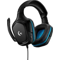 Logitech G432 7.1 Son Surround Filaire Casque Gamer