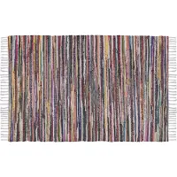 Beliani Tapis couleur claire 160 x 230 cm à poils courts DANCA (160 x 230 cm)