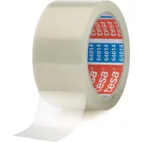 TESA 6x Tesé Pack 64014 Ruban Adhésif Marron - Ruban Adhésif Silencieux Pour L'Emballage - Ruban D'Emballage Pour Colis Et Cartons D'Expédition - Ruban D'Emballage