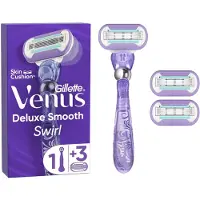 Gillette Rasoir Deluxe Smooth Swirl 3 lames