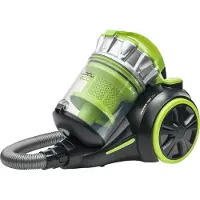 Bestron Stofzuiger zonder zak, Stofzuiger inclusief multi-cycloontechniek, 2-delige accessoirepakket, 9m actieradius, 700 Watt, kleur: groen