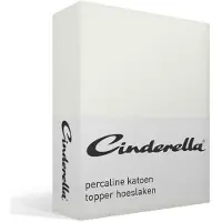Cinderella Drap-Housse Haut de Gamme Cinderella Basic Ivory (Coton)-200 x 220 cm