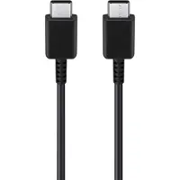 Samsung Câble USB-C vers USB-C 25 W 1,8 m Matière Synthétique Noir