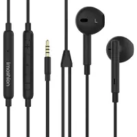 IMoshion ﻿Ecouteurs - Ecouteurs filaires - Avec connexion AUX / prise jack 3,5 mm - Noir