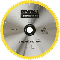 DeWalt Dt1184-qz Wood Circular Saw Disc Argenté