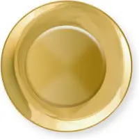 Vt wonen Assiette à Petit déjeuner vtwonen Gold 12 cm (Lot de 4)