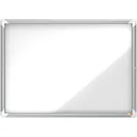 Nobo Premium Plus 8xa4 Sheets Exterior Display Case Magnetic White Background Clair Enfants