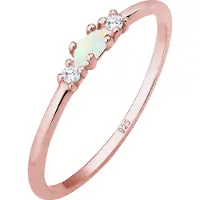 Elli Bague opal / or rose / transparent