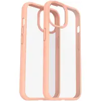 Otterbox Coque arrière React iPhone 15 - Transparent / Peach