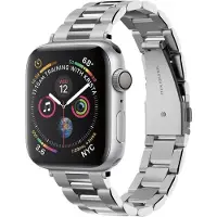 Spigen Bracelet Modern Fit con u pour Apple Watch Series 9/8/SE2/7/6/SE/5/4/3/2/1 41 mm/40 mm/38 mm - Argent