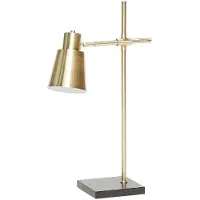 Hubsch - Fusion Lampe de Table Brass Hübsch