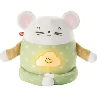 Fisher-Price Souris de méditation , aide au sommeil avec veilleuse & musique