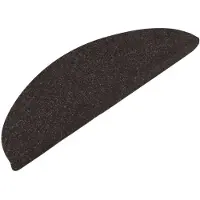 vidaXL Tapis d'escalier auto-adhésifs 10 pcs noir 65x22,5x3,5 cm