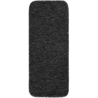 vidaXL Tapis d'escalier 15 pcs 60x25 cm Anthracite Rectangulaire