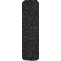 vidaXL Tapis d'escalier 15 pcs 75x20 cm Anthracite Rectangulaire