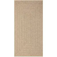 vidaXL Tapis ZIZUR 80x150 cm aspect de jute intérieur et extérieur