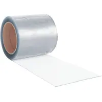 vidaXL Rideau de porte transparent 200 mmx1,6 mm 10 m PVC